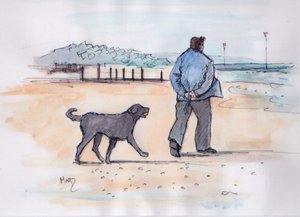 Mit dem Hund spazieren - 07