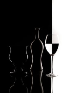 Karierte Glas-Kontraste von Margareth Perfoncio