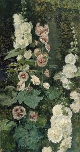 Stockrosen, 1872