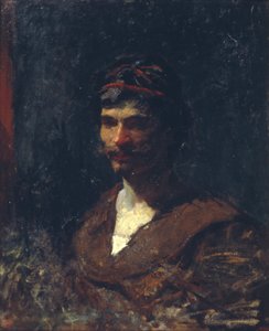 Büste eines Mannes. Allegorie des Bacchus von Marià Fortuny Marsal