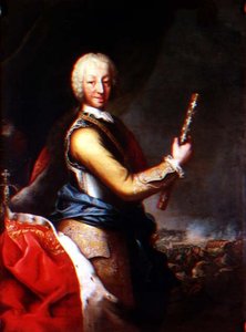 Porträt von Carlo Emanuele III. von Savoyen, König von Sardinien (1701-73) von Maria Giovanna Battista Clementi