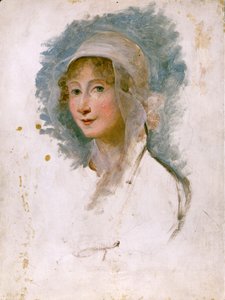 Porträt von Giulia Beccaria Manzoni (1762 - 1841), Mutter von Alessandro Manzoni. Gemälde von Maria Cosway (1760 - 1838). Bibl. di Brera, Mailand von Maria Hadfield Cosway