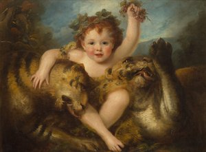 Porträt des Hon. George Lamb als der infantile Bacchus von Maria Hadfield Cosway