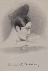 Selbstporträt, frühe 1830er Jahre