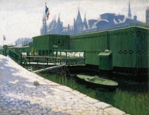 Grüne Bäder in Paris von Maria Pidelaserra Brias