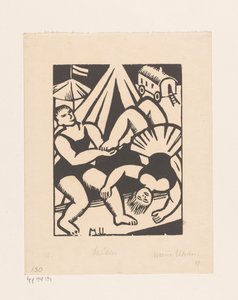 Gaukler von Maria Uhden (signed by artist)
