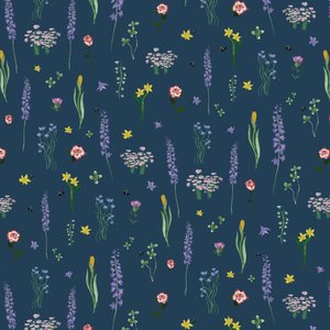Krönungsblumen, blau von Marianna Kulukundis