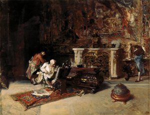 Der Sammler von Stichen von Mariano Fortuny y Marsal