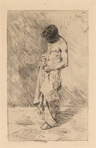 Un Pouilleux (Flohsucher) von Marià Fortuny