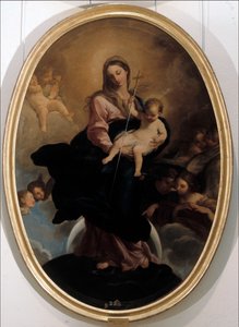 Madonna mit Kind, 18. Jahrhundert von Mariano Salvador de Maella