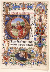 Ms. 11-2001: Einzelblatt aus einem Florentiner Stundenbuch, spätes 15. Jahrhundert