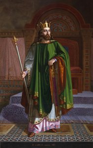 Porträt von König Garcia I. von Oviedo