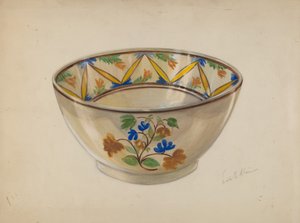 Schüssel, ca. 1936 von Marie Alain