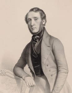 Porträt des Pianisten und Komponisten George Alexander Osborne 1806-1893, 1850