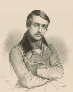 Porträt des Dramatikers Auguste Anicet-Bourgeois 1806-1870