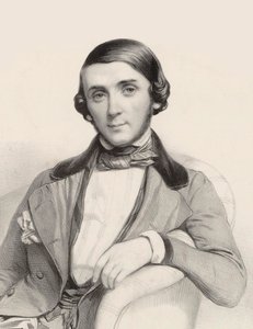 Porträt des Pianisten und Komponisten Jean-Henri Ravina 1818-1906, ca. 1845