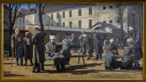 Die Genesenden von Marie Francois Firmin Girard