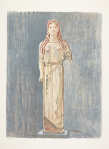Archaistische griechische Kore (Athen)