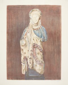 Archaistische griechische Kore (Athen) von Marie Henriques
