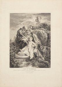 Die Heilige Familie von Marie Jeanne Renard Dubos