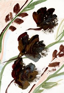 Trockene Blumen, 2020 von Marina Falco