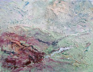 Erdige Texturierte Landschaft von Marina Nelson