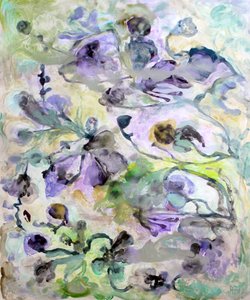 Ätherisches Florales Abstrakt von Marina Nelson