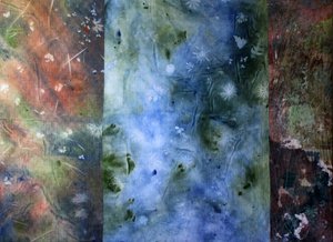 Organische Farbstofftexturen von Marina Nelson