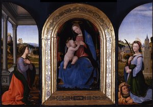 Triptychon von Mariotto Albertinelli