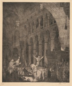 Mohammed II in der Hagia Sophia