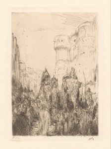 Parade mit Elefanten