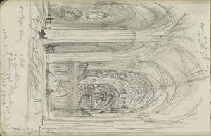 Innenraum der Kathedrale von Sevilla von Marius Bauer