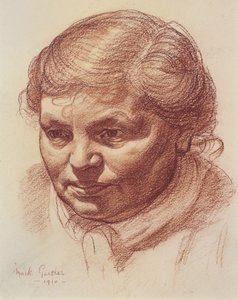Kopf der Mutter des Künstlers, 1910