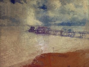Silberne Meereslandschaft - Cromer Pier, Norfolk von Mark Gordon
