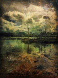 nach einem Sturm, Portaferry, Nordirland von Mark Gordon