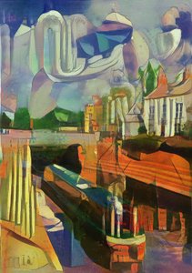 Kanalboot bei Trent Lock von Mark Gordon