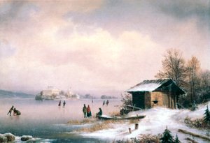 Winterlandschaft, Ljubljana