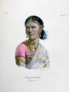 Weibliche Tänzerin Bayadere, 1828