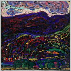 Kezar-See, Herbstabend, ca. 1910 von Marsden Hartley