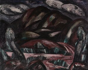 Erinnerung an New Mexico, ca. 1923 von Marsden Hartley
