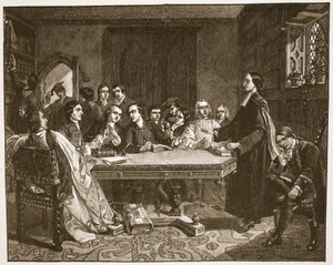 John Wesley und seine Freunde in Oxford, Illustration aus 