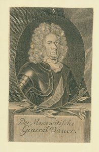 Christian Felix Bauer 1667-1717 von Martin Bernigeroth