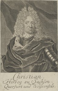 Christian von Sachsen-Weißenfels von Martin Bernigeroth