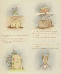 Seite aus Symbole und Metaphern von Cynicus von Martin Cynicus Anderson