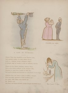 Seite aus den Humours of Cynicus (farbige Gravur) von Martin  Anderson
