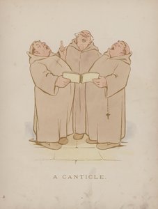 Seite aus den Humours of Cynicus (farbige Gravur) von Martin  Anderson