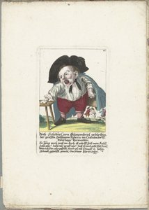 Der Zwerg Veith Schöberl von Gümpendriel, ca. 1710