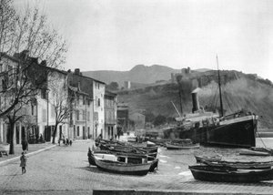 Der Hafen von Cassis, Frankreich, 1937