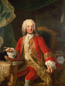 Graf Carl Anton von Harrach, Oberstjägermeister und Statthalter von Österreich von Martin II Mytens or Meytens