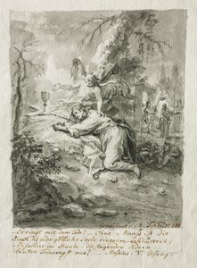Christus am Ölberg, 1788 von Martin Johann Schmidt